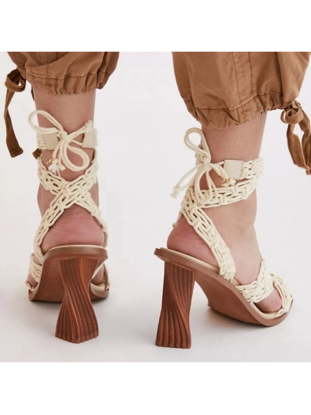 Sam Edelman Harleigh Ankle Wrap Heel-10 - Picture 4 of 12